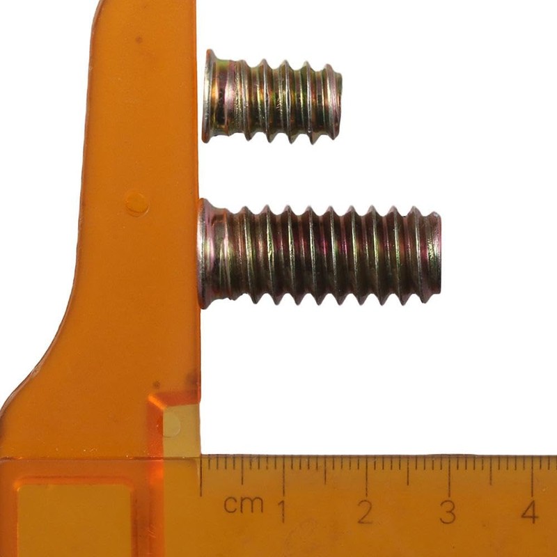Threaded Inserts Nuts 20Pcs M6 M8 M10 Nut Inserts Carbon