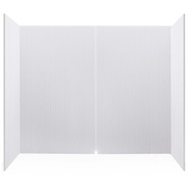 Kritkin Plastic Splatter Guard for Stained Glass Grinder 39.37 x 16.14 x 0.12'' Splatter Screen Foldable Anti Splash Guard 4 Sided Splatter Protector with Power Cord Notch for Glass Grinding Machine