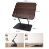 Book Stand for Reading, Wooden Desktop Ricer, Foldable Book Holder