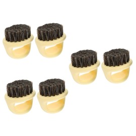 Beavorty 6pcs Men Beard Styling Brush Multi-purpose Hair Removal Brush for Beard and Hair and Lightweight Tool for Barber Shops and Home Use