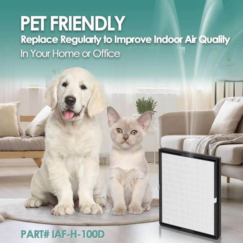 Idylis Air Purifier Replacement Filter D for Filtrete and Idylis