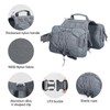 EXCELLENT ELITE SPANKER Tactical Military Dog Saddle Bag Harness Saddlebag