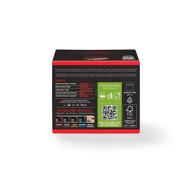 Caffè Vergnano 1882 - Coffee Capsules Compatible With Nescafé Dolce
