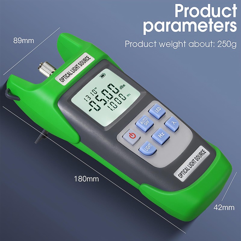 A-D1315 Optical Light Source, Optical Fiber Tester Single Mode Dual