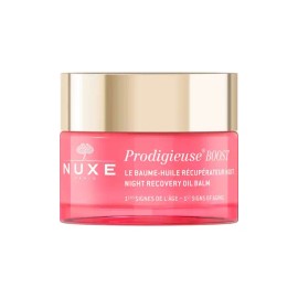 NUXS 핑크빛생기나이트크림 눅스 프로디쥬스 부스트 나이트 리커버리 오일 밤 50ml 208034 Pink Radiance Nuxes Prodiges Boost Night Recovery Oil 50ml