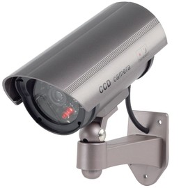 Konig Professional Dummy Outdoor Camera Flashing LED - Metalic Brown