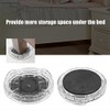 GOTOTOP 8 Pcs/Set Plastic Round Shape Multi-Slot Chair Bed Riser