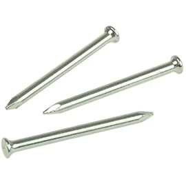 Merriway BH02502 (25 Pcs) Hardened Ribbed Concrete Hard Wall Masonry Nail, 3.0 x 75mm (1/8 inch x 2.1/2 inch) - Pack of 25 Pieces