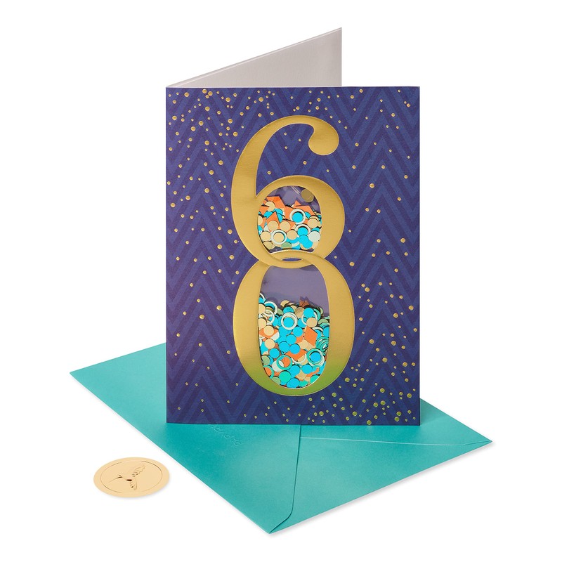 Papyrus 60th Birthday Card (Shaking It Up)