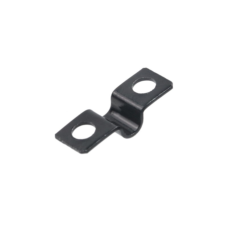 Crapyt 50 Pcs Galvanized M6 Two Hole U Bracket Pipe