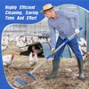Large Chicken Poop Scooper, Heavy Duty Chicken Coop Scoop for