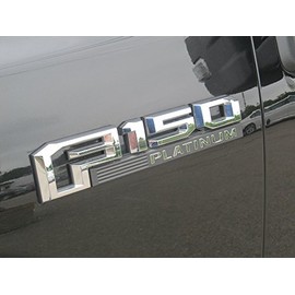 2015 Ford F-150 Platinum Left Driver Fender Emblem Nameplate OEM FL3Z-16720-H