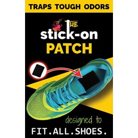 Shoe Deodorizer Patch No Chemicals, No Fragrance, 100% Carbon Laminate