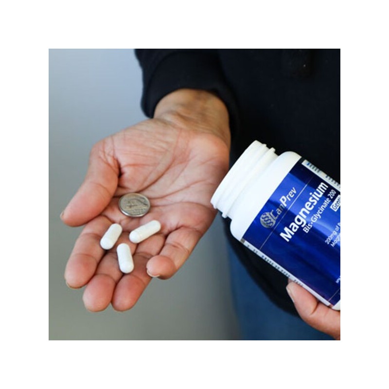 캔프레브 마그네슘 Bis-Glycinate 200mg 120캡슐 마그네슘 200mg 4개월분 Camp Rev