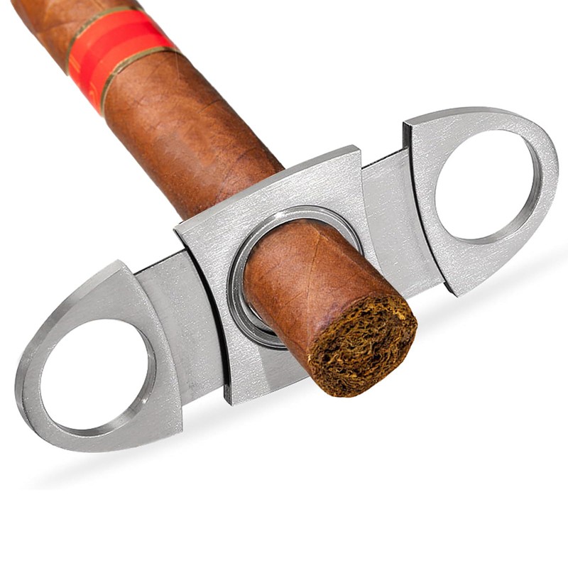 Cigar Lighters and Cutter Set Triple Jet Flame Lighter with