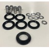 Minoura 120-3210-01 Through-Axle Universal Set for Bicycle Rear Carrier, 0.57
