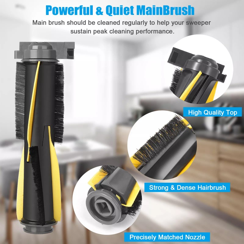 For Shark 14X Robot Vacuum Replacement Part Cleaning Brush Filter