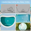 Seauto HOT Cordless Pool Vacuum Roboric Automatic Pool Cleaner Wall