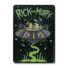 Logoshirt® Rick and Morty I Spaceship I Space Cruiser I
