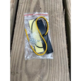 BBT Orange Bright 12 Volt Waterproof Amber LED Light RV / Marker Light. With Bolts