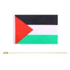 5 Pack Palestine Palestinians Small Mini Wood Hand Held Stick