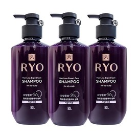 Lyo Nourishing Shampoo for Oily Scalp 400ml 3-Pack