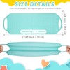 3 Pack Exfoliating Back Scrubber with Handles Exfoliating Washcloth Nylon