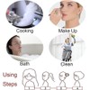 MEISO 3 Pieces Gorros para Regadera Gorra de Baño Mujer