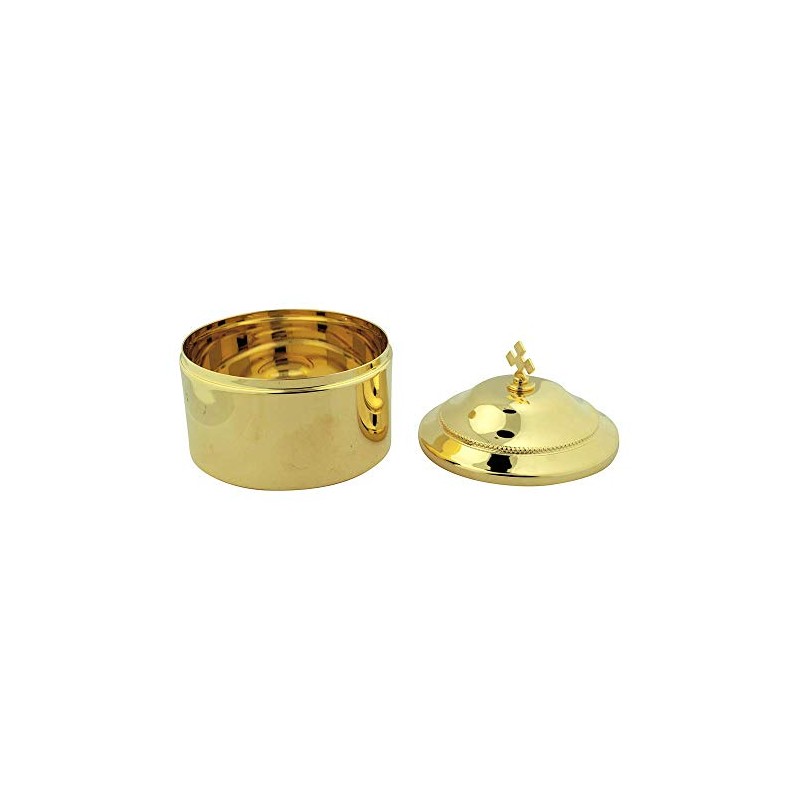 Single Ciboria with Lid | Large Communion Host Container |