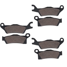 LOCOPOW Outlander Pastillas de freno para Can Am Outlander 450 500 570 650 700 800 850 1000 1000R Max PRO HD5 HD7 2013 2014 2015 2016 2017 2018 9 20 2021 OEM 705601014 705601015 Delantero trasero