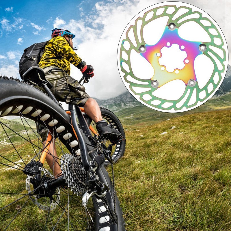 Bike Disc Brake Rotors 6 Nails Cycling Accessory for Mountain