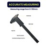 Dapetz ® Plastic Vernier Caliper 150 mm Mini Plastic Caliper