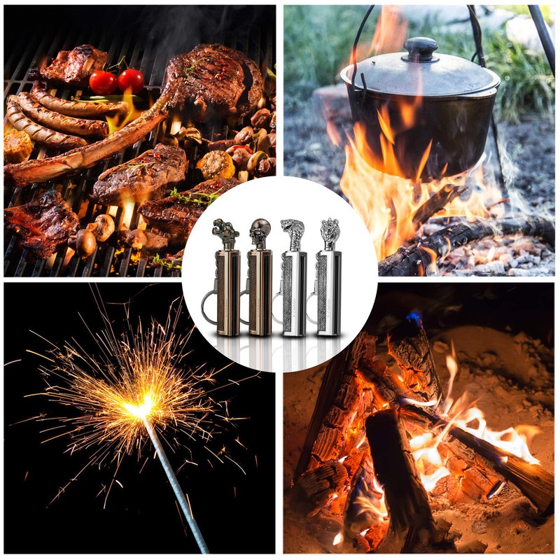 x-lighter Matchstick, Waterproof Match Fire Striker, Flint and Steel, Survival