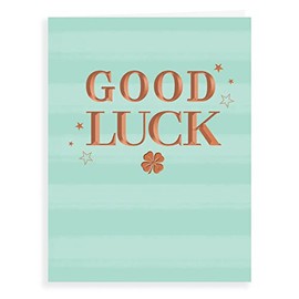 Avant Garde Studios Classic Good Luck Card Good Luck ,Green- 8 x 6 inches