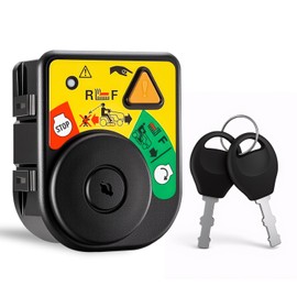 925-06119C 725-04227 Ignition Switch Module with 2 Keys 7 Terminals, Compatible with Cub Cadet LT1042 LT1046 XT1-LT42 XT2-LX42, MTD Craftsman T110 T1200 T1600, Troy-Bilt TB30R TB42 TB46