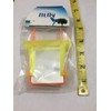 2 Bird Cage Hanging Mirrored Small Swing Perch Toys Parakeet