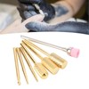 7pc Professional Nail Drill Bits Set, Tungsten Carbide Grinding Heads,
