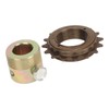 16T Freewheel with 20mm Adapter Replacement Lightweight Easy Installation Flywheel