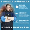WIDDER Small U-Lock Bicycle [High Security Lock Only 800g] -