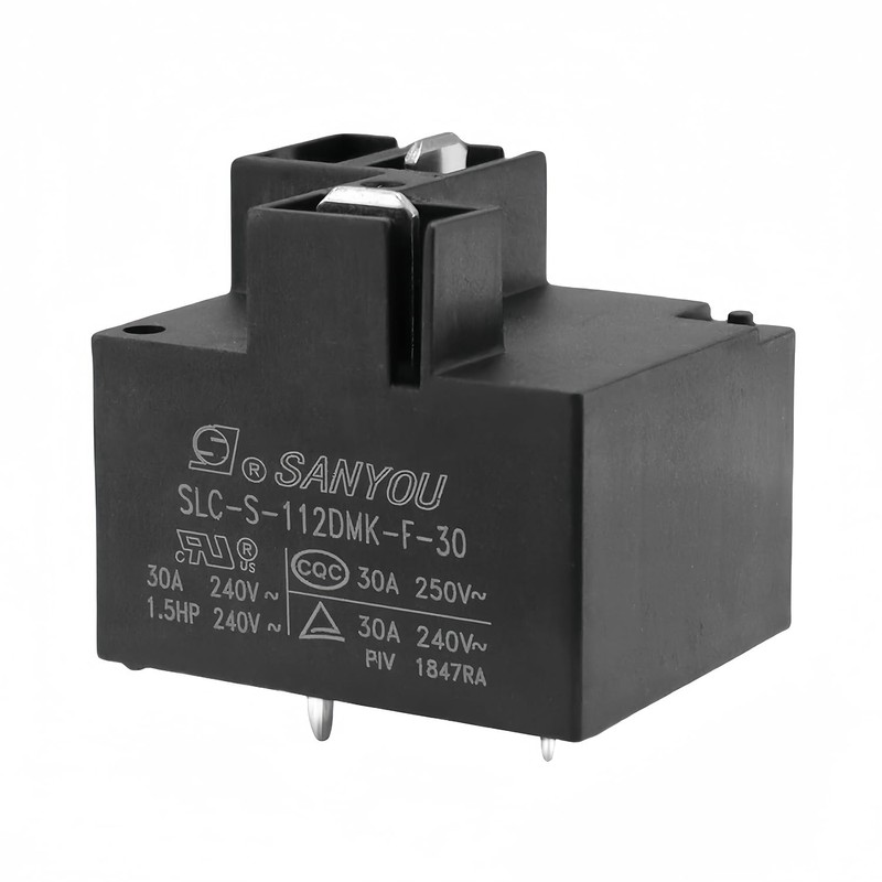 30A 250V Power Relay - SLC-S-112DMK-F-30, Miniature Design, High Switching