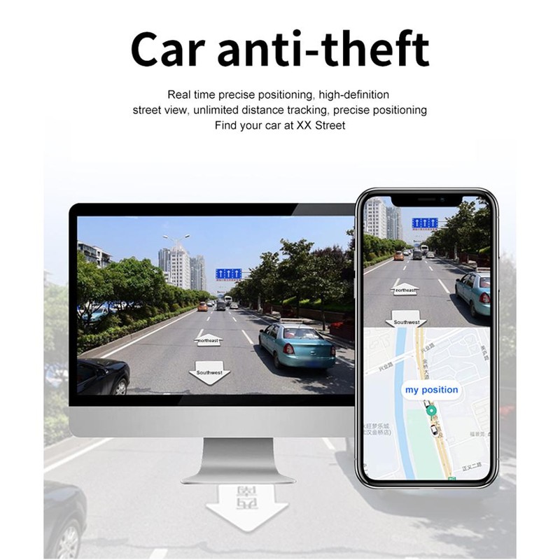 GPS Locator for Kids Built In Powerful Magnet Car GPS