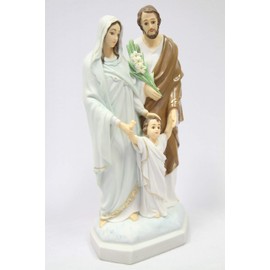 12" Holy Family Joseph Mary Jesus Catholic Religious Statue Figure by Vittoria Collection Made in Italy