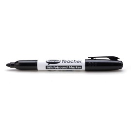 Show Me Teacher Whiteboard Marker 10-Pieces, Black