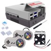 DVOZVO Retro Gaming Nes4Pi Case with USB Wired Game Controllers