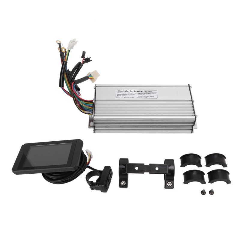 Electric Bicycle 36V/48V 30A Controller with LCD8H Display Panel Kit