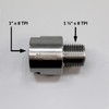 Hurricane Turning Tools, Headstock Spindle Adapter For Wood Lathe, Converts