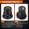 Alpha Rider M6 Universal Motorcycle Rubber Nut with Internal Thread,