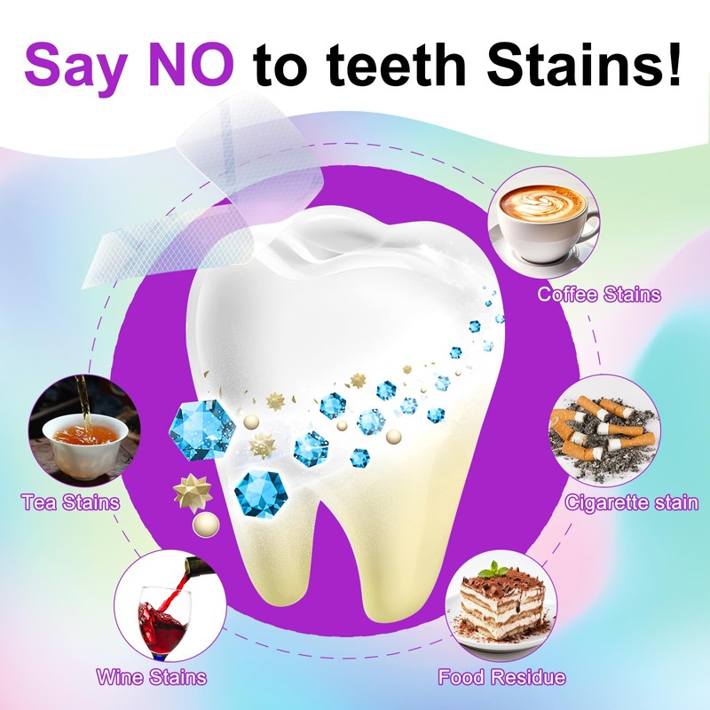 Teeth Whitening Strips,7-Day whitening Strips,Sensitive Teeth Whitener,Enamel Safe for Whiter