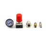 QWORK Air Compressor Pressure Regulator, 1/4 Inch EU Standard Pressure