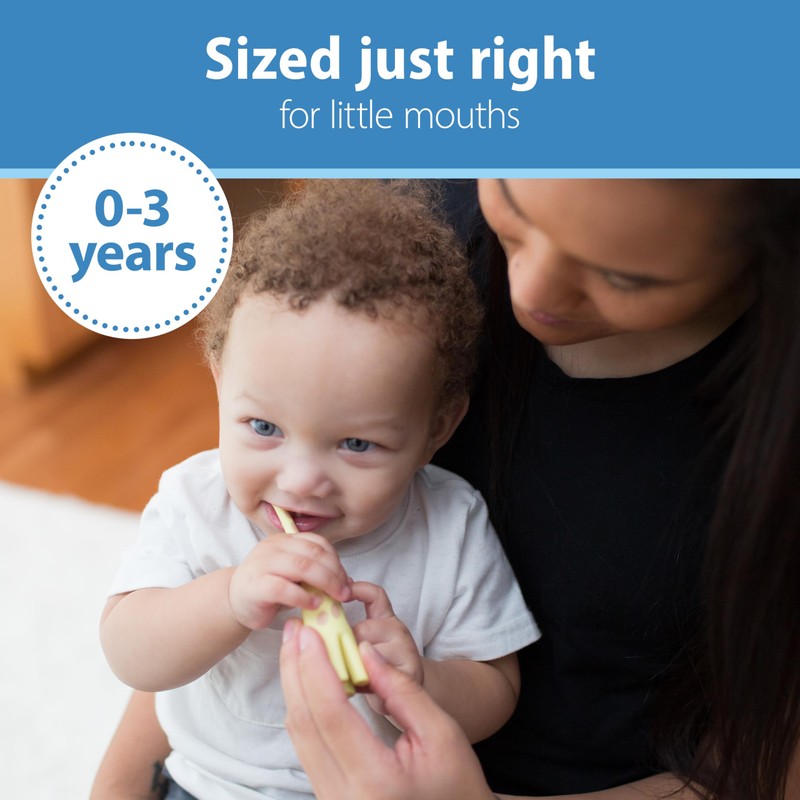 Dr. Brown's Infant-to-Toddler Toothbrush, Giraffe | Dr. Brown's